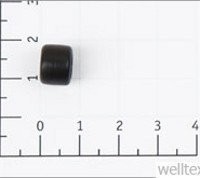 Концевик пластик ОК-1 (шнур 5мм) цв черный (уп 1000 шт) ПП1