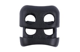 фиксатор пластик 105-т цв черный для двух шнуров (шнур 3мм) (уп 500шт) пп купить по 2 - в интернет - магазине Веллтекс | Тула
.