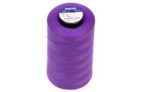 нитки швейные 100% pe 40/2 цв s-218 фиолетовый яркий (боб 5000ярдов) veritas купить по 119 - в интернет - магазине Веллтекс | Тула
.