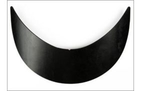 козырек кв 55х200х65мм (1,2мм) цв черный (уп 100 шт) неформованный купить по 11.2 - в интернет - магазине Веллтекс | Тула
.