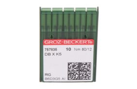 иглы groz-beckert dbxk5 №80 (уп.10шт.) купить по цене 153 руб - в интернет-магазине Веллтекс | Тула
