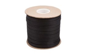 шнур для одежды плоский цв черный 14мм (уп 50м) 06с2341-л купить по 9.33 - в интернет - магазине Веллтекс | Тула
.
