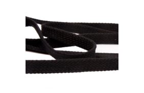 шнур для одежды плоский 15мм, 100хб, черный/111 (катушка 50м) bombacio купить по 13.5 - в интернет - магазине Веллтекс | Тула
.