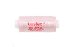 нитки швейные 40/2 400 ярд. цв.036 бело-розовый bestex купить по 17.3 - в интернет - магазине Веллтекс | Тула
.